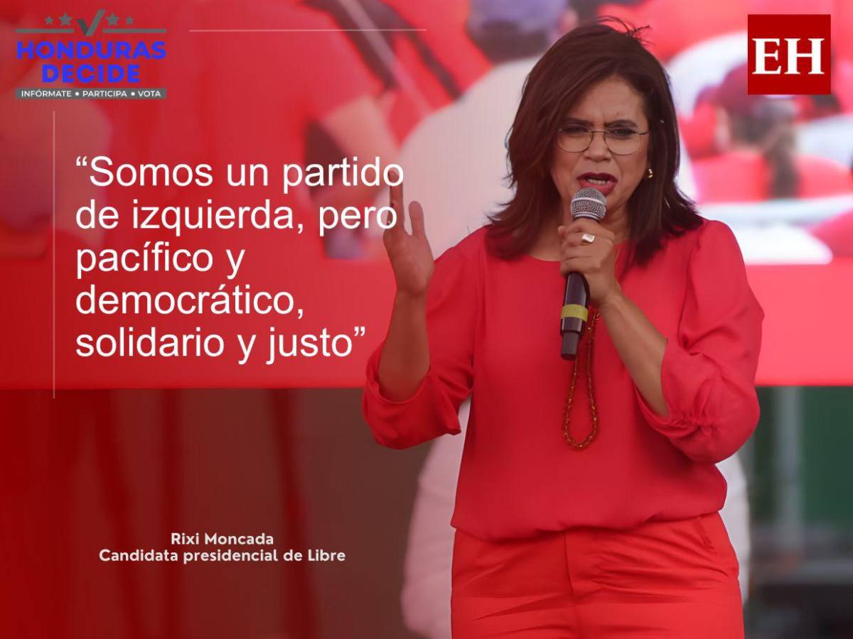 Nasralla y Asfura son los de la narcodictadura: las frases de Rixi Moncada en la Villa Olímpica