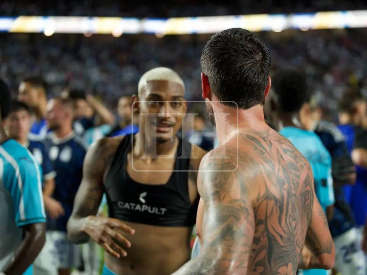 No se vio en TV: ¿Messi le dio su camisa a algún catracho? El gesto de Rodrigo de Paul con seleccionado