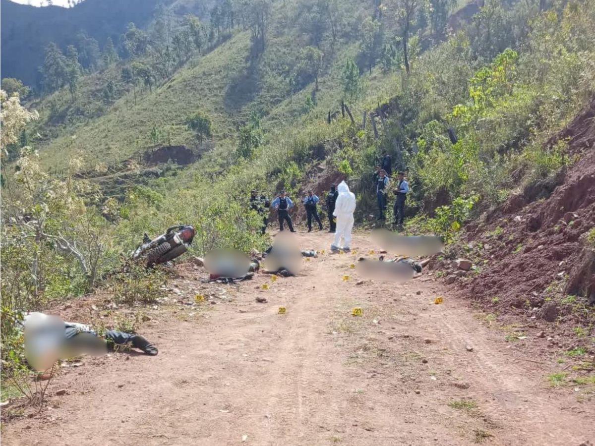 Sus rostros: estas son las cinco víctimas de la masacre registrada en Sulaco, Yoro