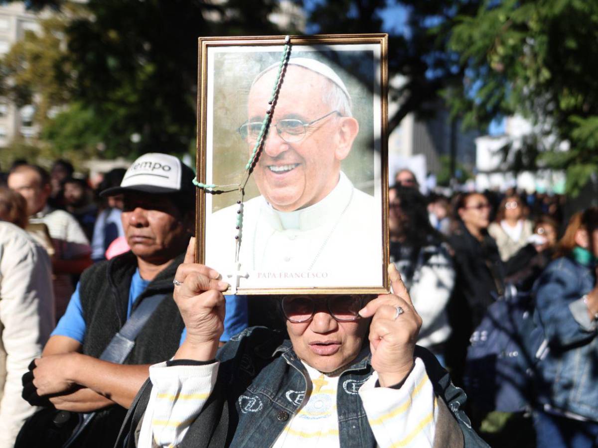 Las 20 imágenes más impactantes del funeral del papa Francisco en Roma Las 20 imágenes más impactantes del funeral del papa Francisco en Roma