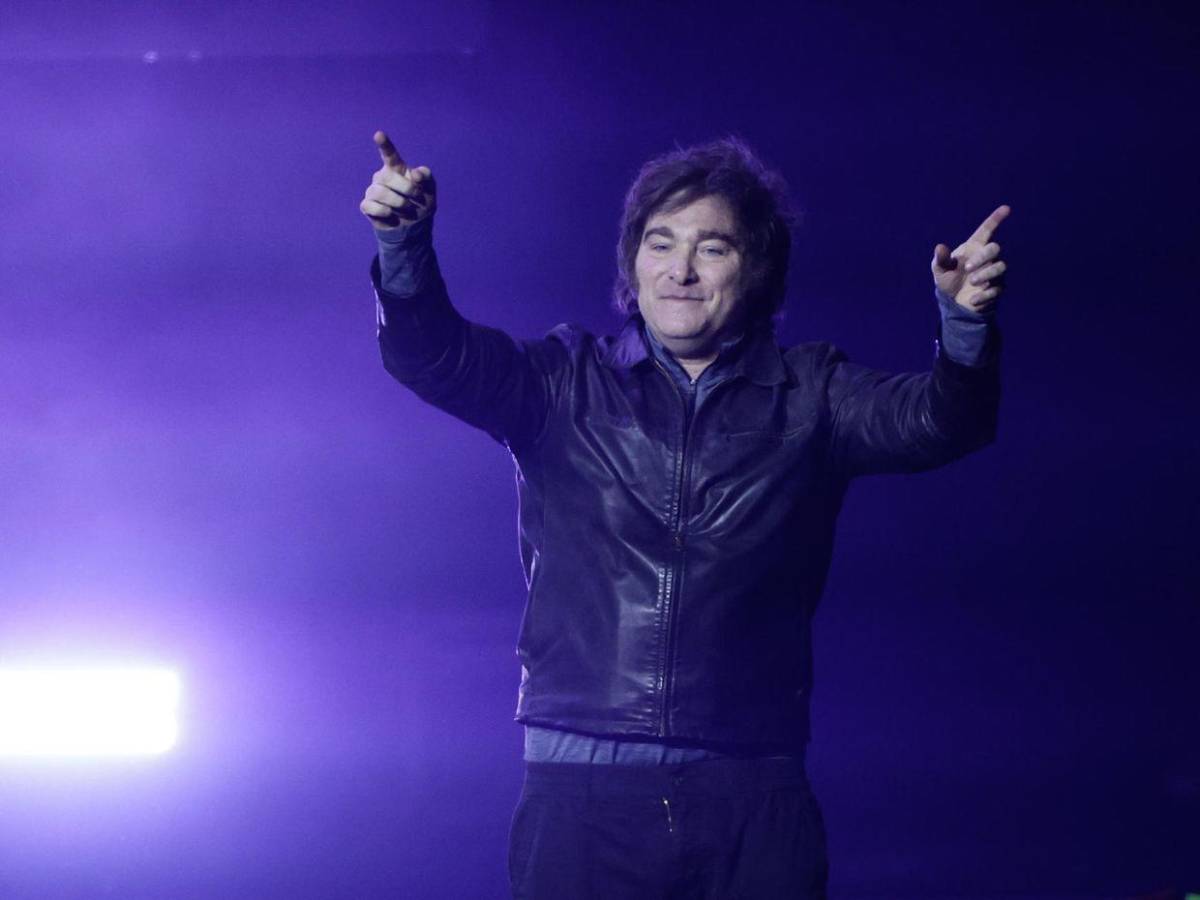 Cantó una hora como una estrella de rock: Milei ofrece concierto en Argentina