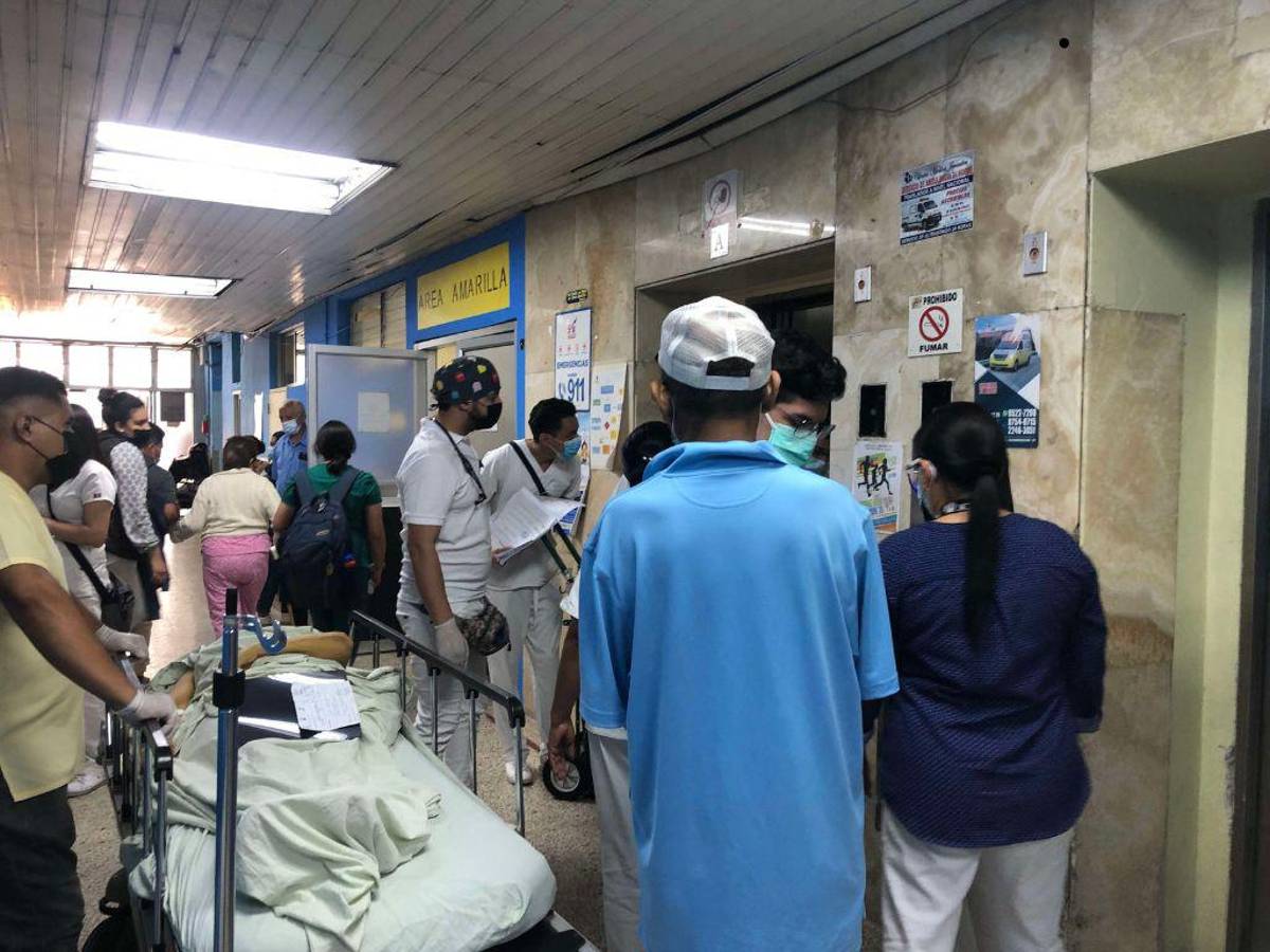 Carencias, dolor, llanto y decepción abundan en el Hospital Escuela