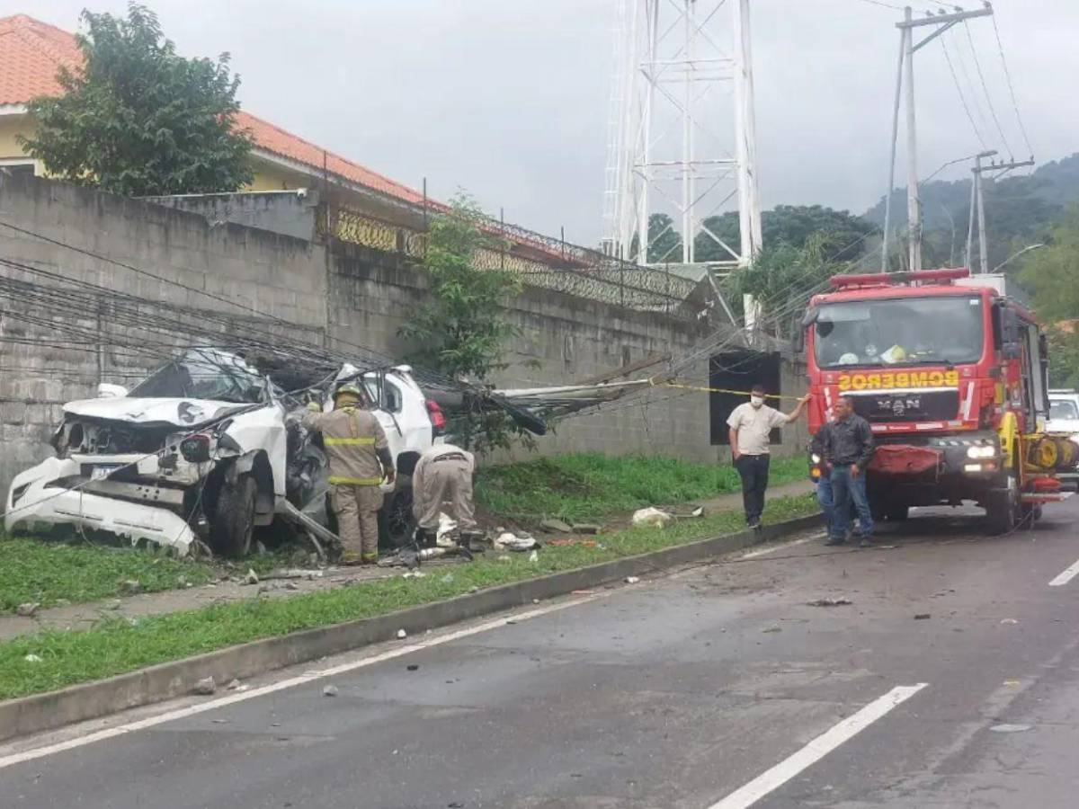 Ingeniero muere en accidente en SPS y queda entre amasijo de hierro