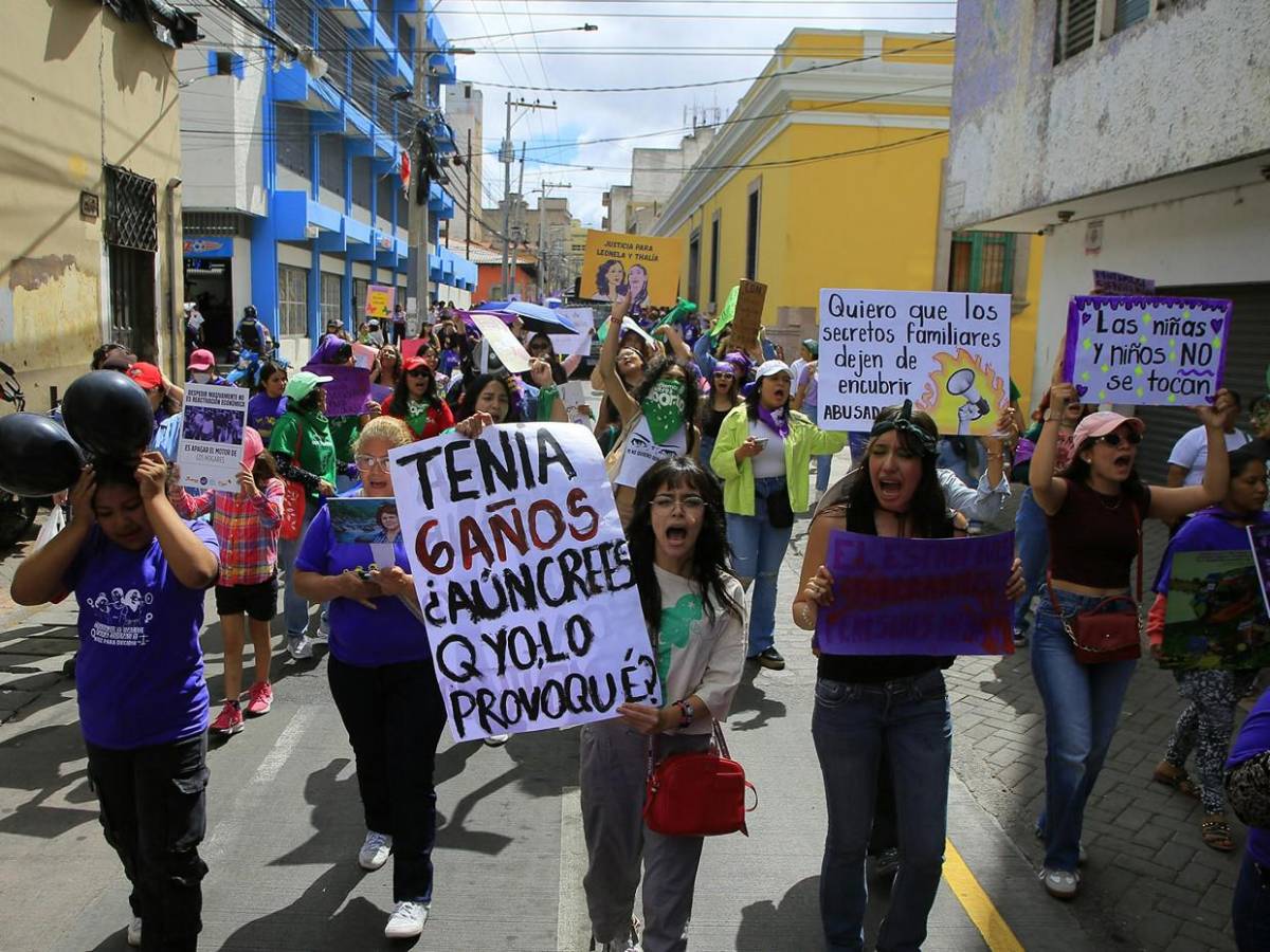 “No hay atención de calidad cuando las mujeres denuncian”: reclamo de hondureñas el 8 de Marzo
