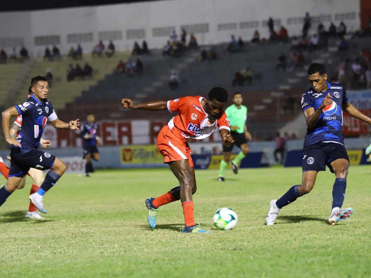 Motagua empata 3-3 con Vida y desperdicia oportunidad de ser líder del Apertura 2023