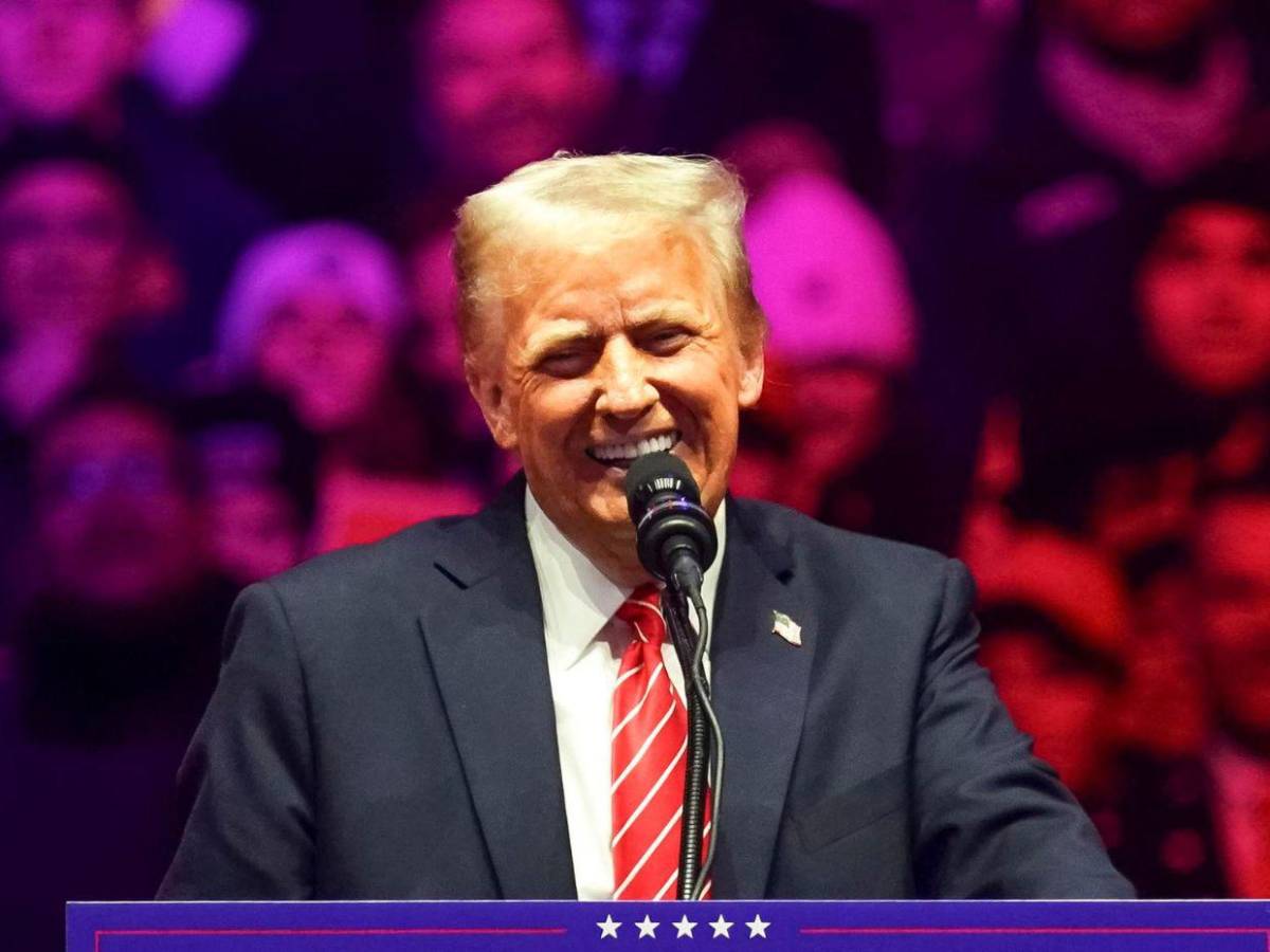 Las imágenes del rally que hizo Donald Trump en Washington previo a su investidura