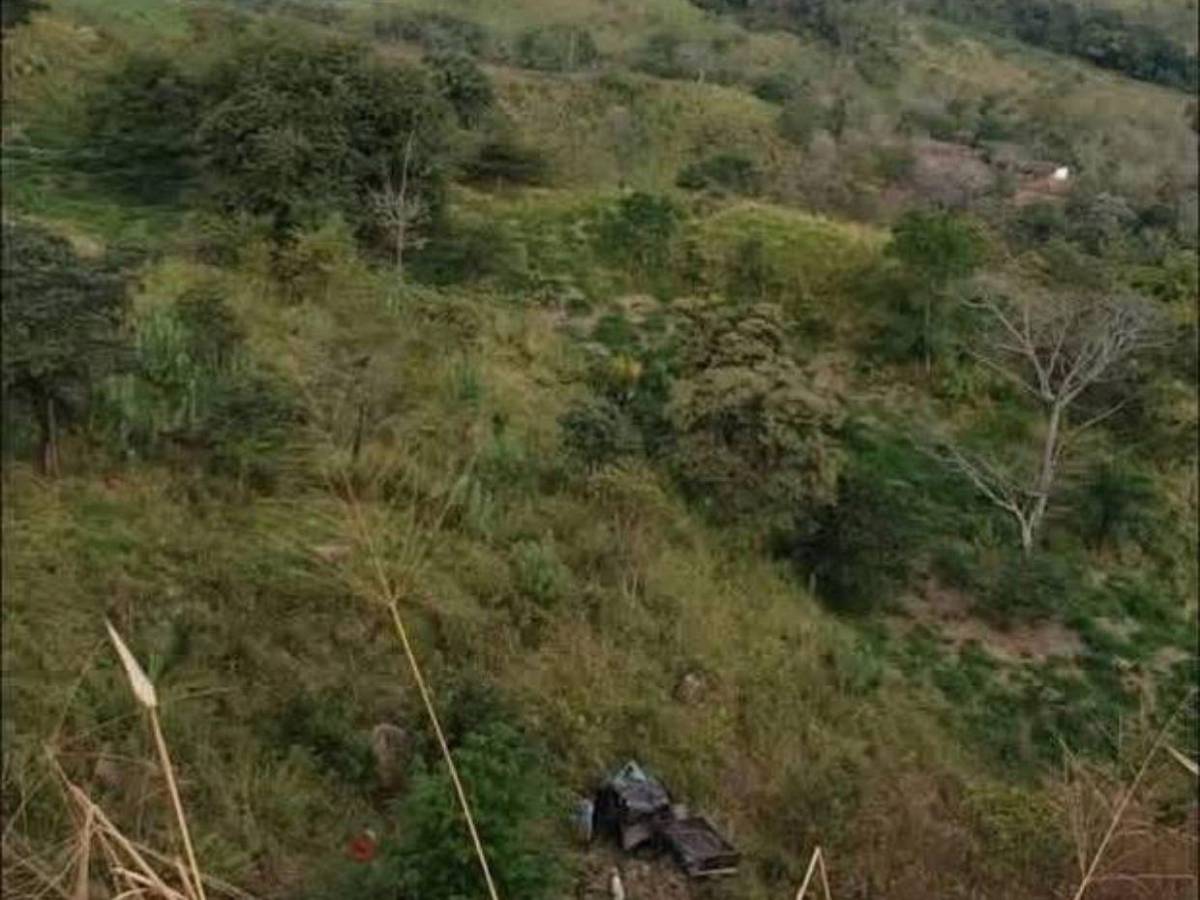 Dos hermanos gravemente heridos tras caer en una hondonada en Santa Bárbara