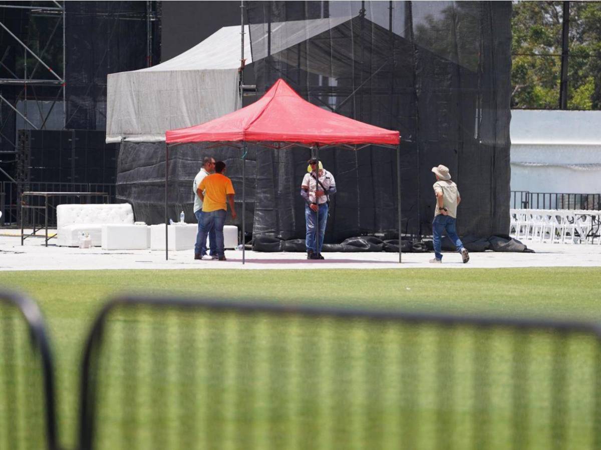 Más deteriorada: así luce la grama del Morazán previo a concierto gratuito