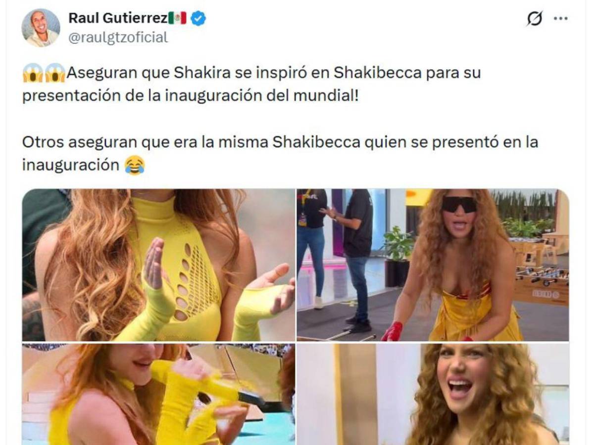 ¿Es cierto que Shakira usó una doble durante la inauguración del Mundial 2026?