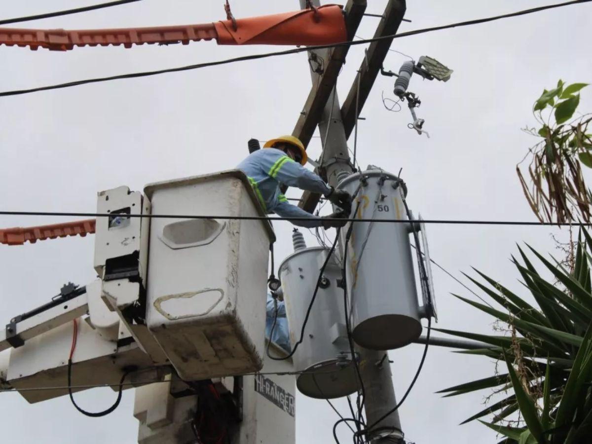 Más de 30 zonas sin energía tendrá San Pedro Sula este fin de semana