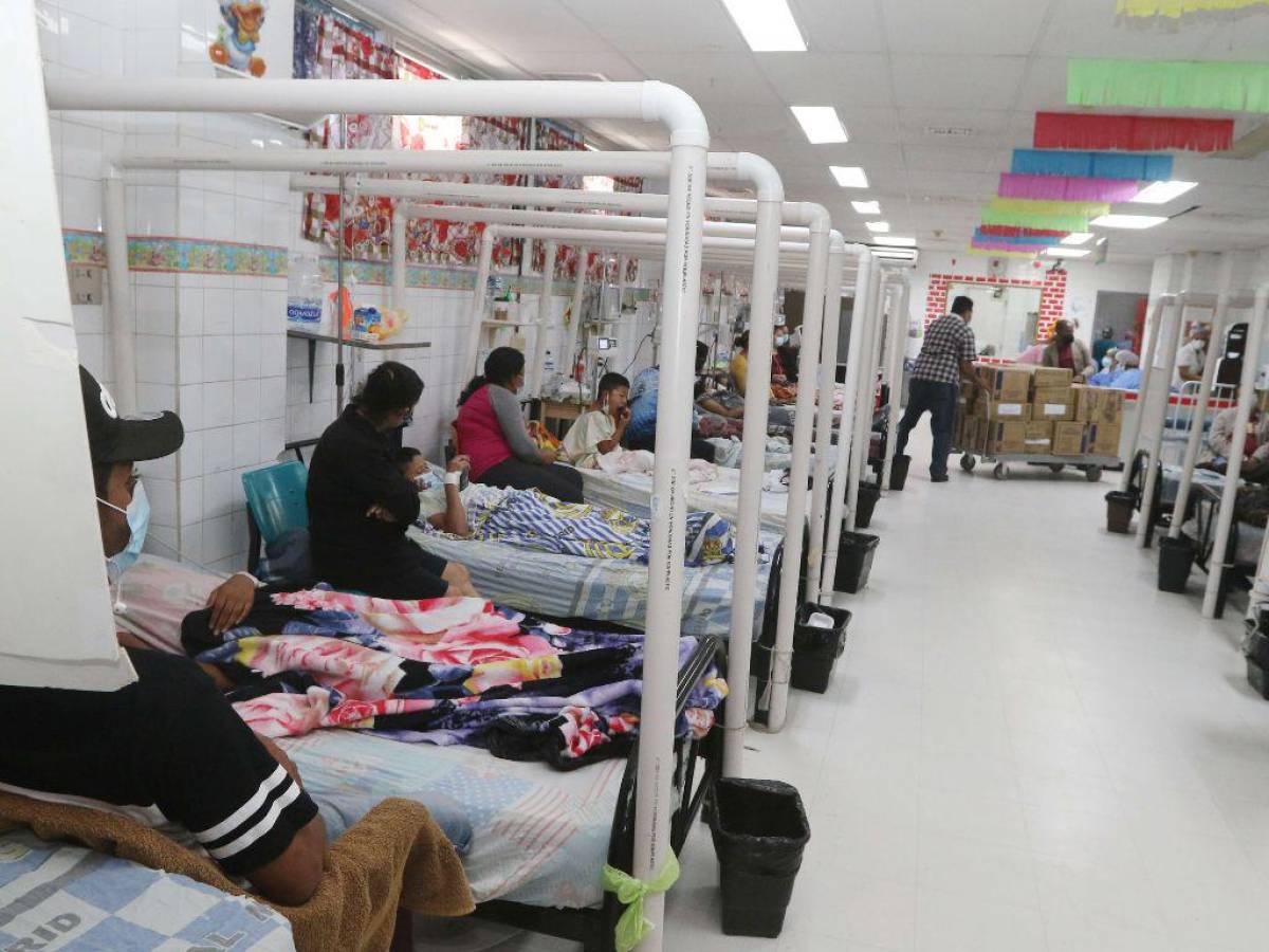 Hospital Escuela reporta 11 niños hospitalizados por dengue