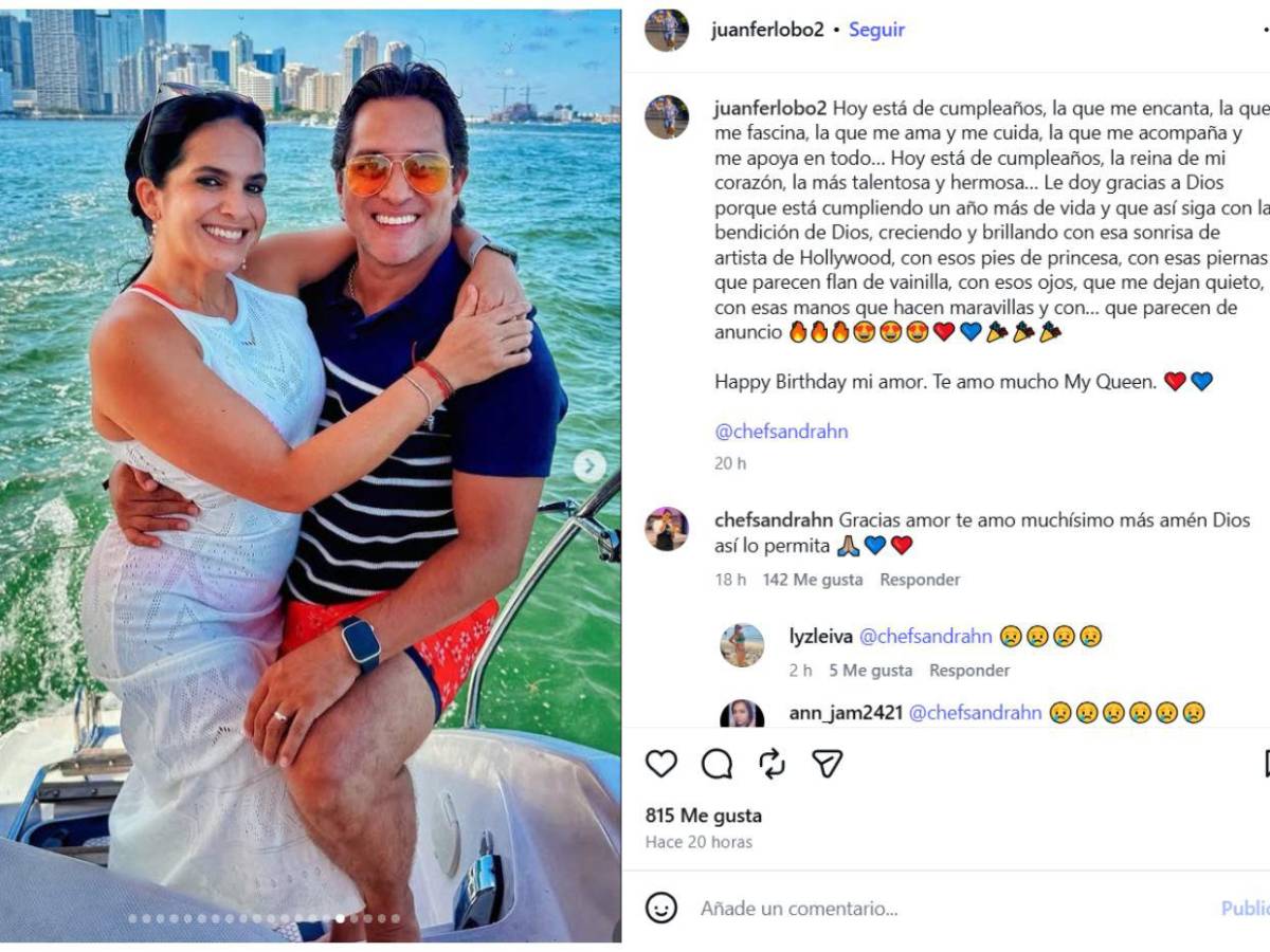 Dolor en la TV hondureña: así despiden a la chef Sandra Díaz