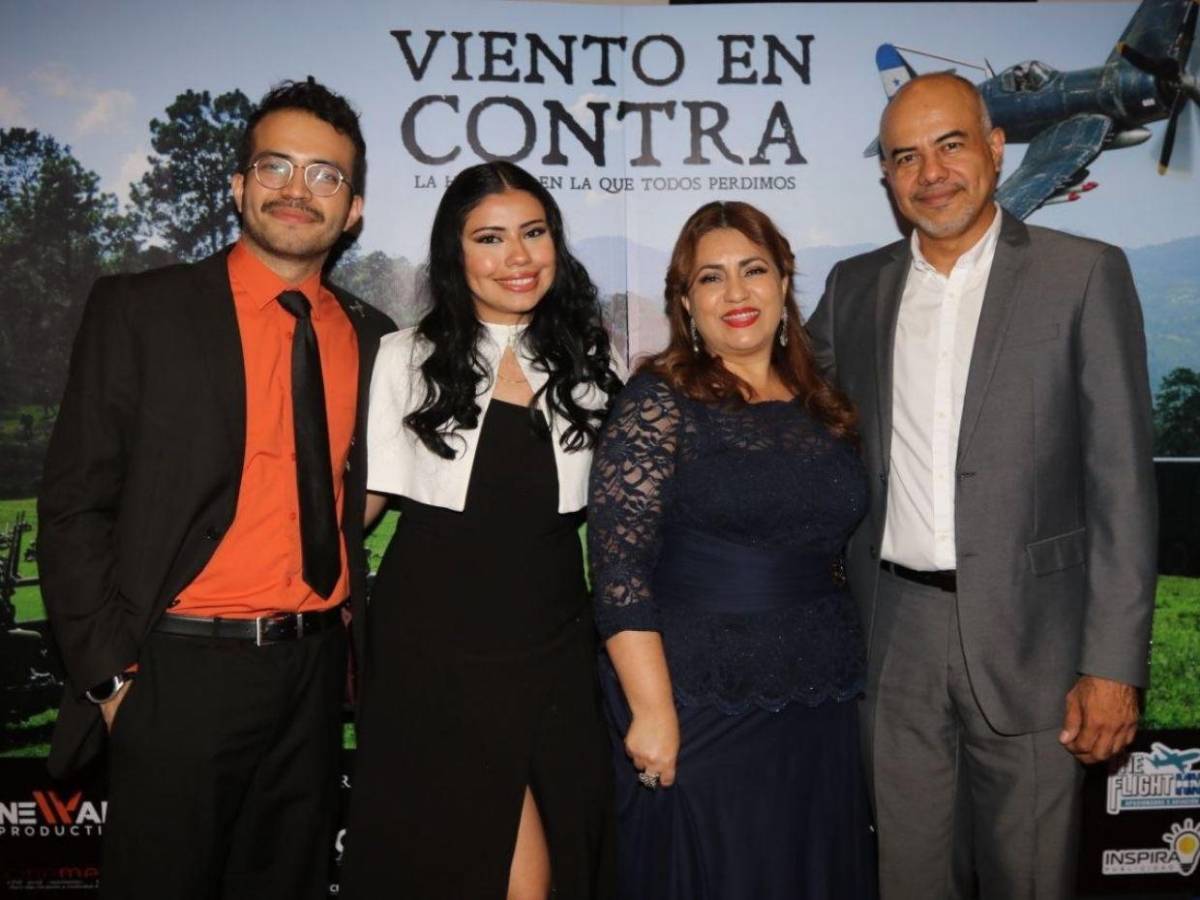 Tegucigalpa recibe con honores la premier de Viento en contra