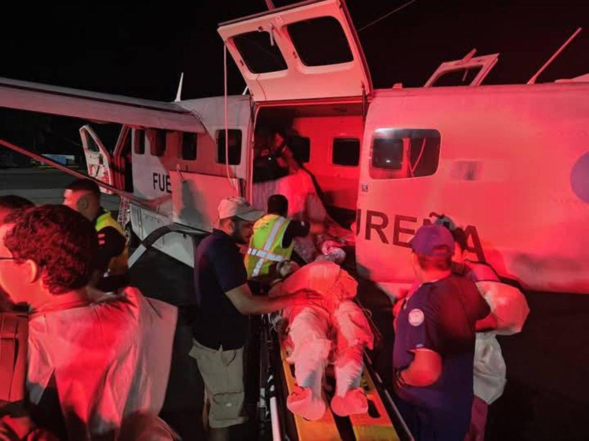 Así fue el rescate de los sobrevivientes de la tragedia aérea en Roatán