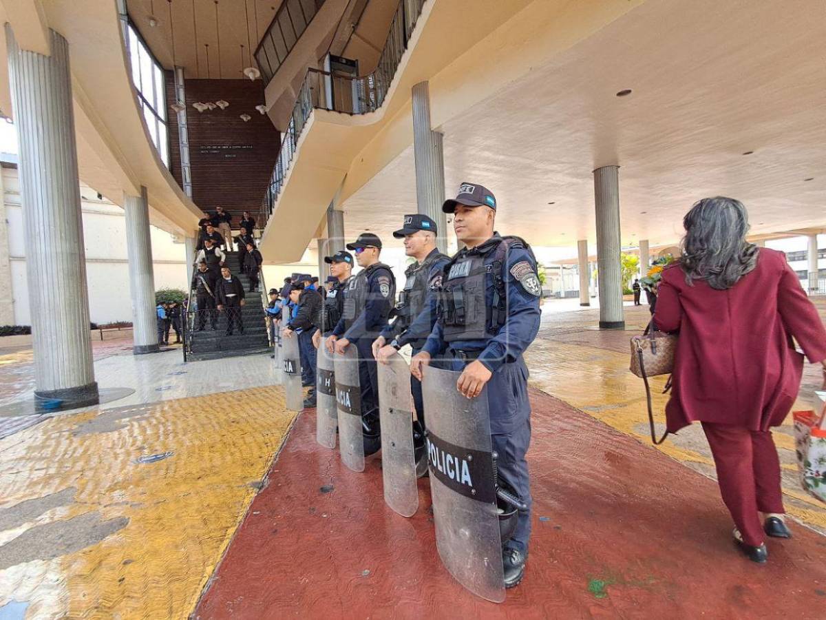 Los preparativos para la toma de posesión del presidente Nasry Asfura