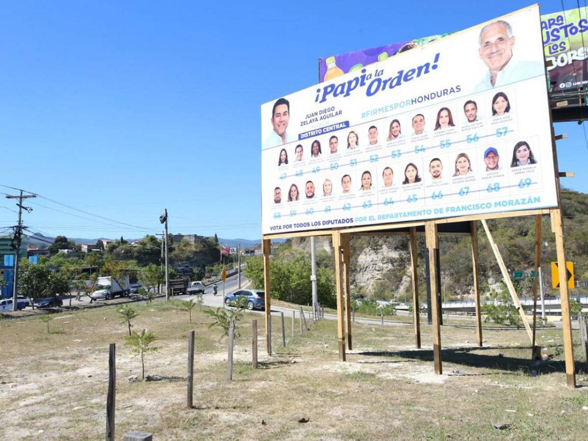 Afiches, banderas y pancartas evidencian inicio de propaganda para elecciones primarias