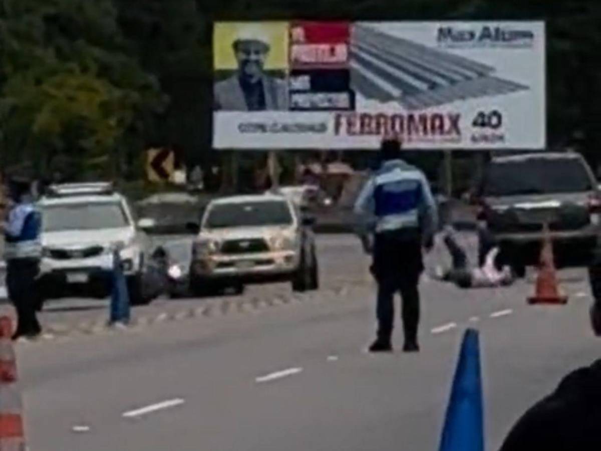 Cuadro a cuadro: Así fue el momento que Policía noqueó a motociclista que evadió operativo