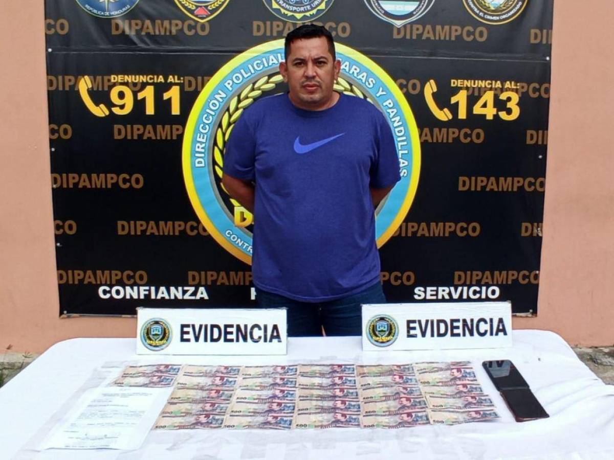 Capturan a alias ‘Sandía’, coordinador de la Mara Salvatrucha en Tegucigalpa