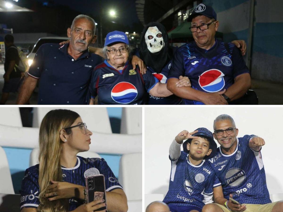 Familia de histórico, bellas chicas, el enmascarado: Ambiente previo al Motagua vs Cartaginés