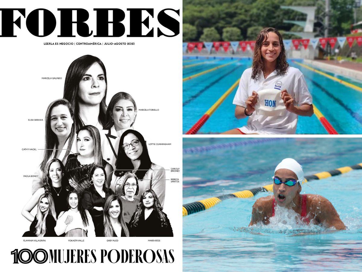 Julimar Ávila, la nadadora catracha que aparece en la revista Forbes dentro de las 100 mujeres poderosas de Centroamérica 2023