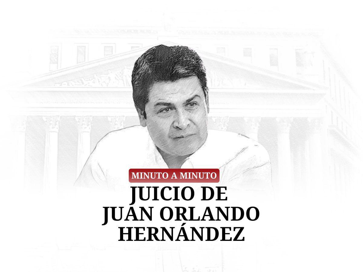 En vivo: cierre de testimonios en juicio de Juan Orlando Hernández