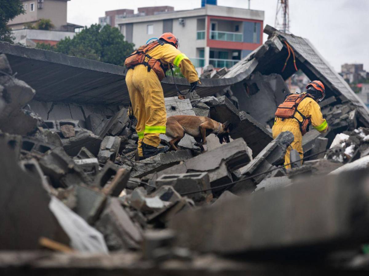 Suman seis los muertos por el colapso de un edificio en construcción en São Paulo