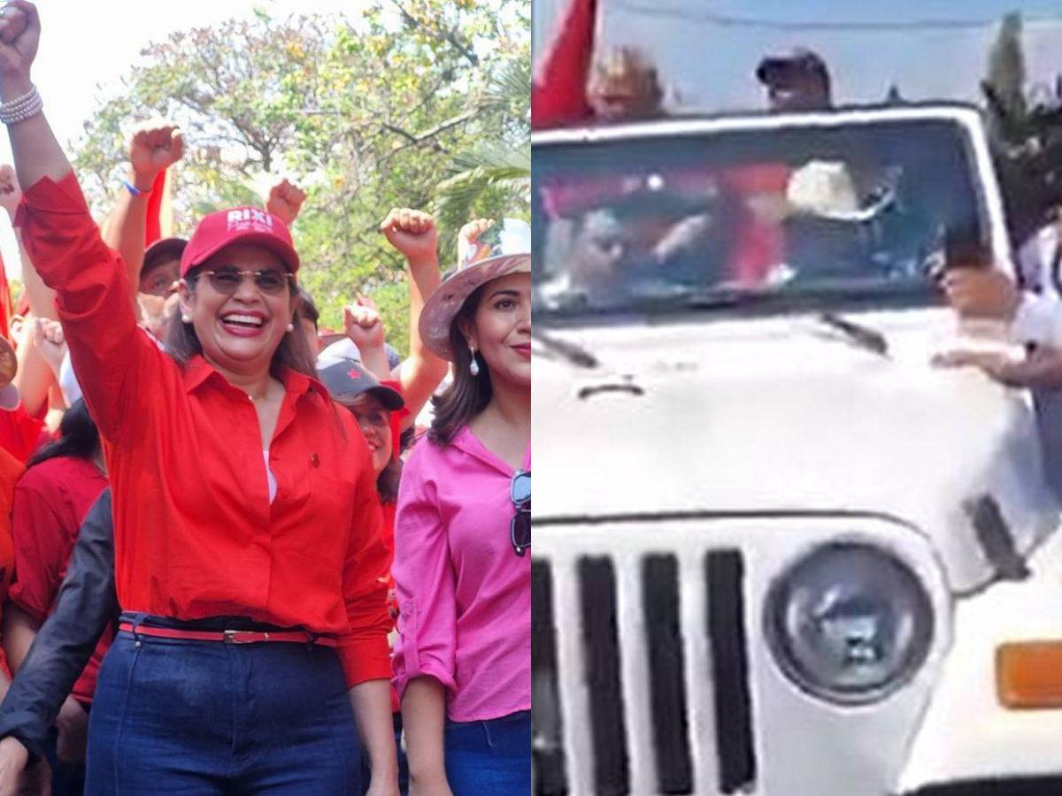 Políticos roban protagonismo a obreros en marcha del Día del Trabajador