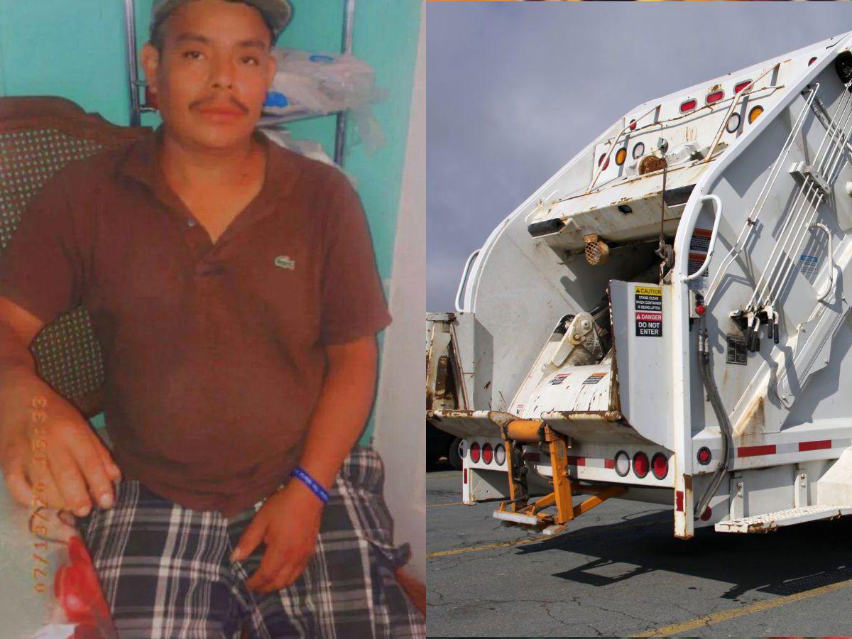 Durmió en un contenedor y el camión de basura lo aplastó: así murió el hondureño Eblin López en EE UU