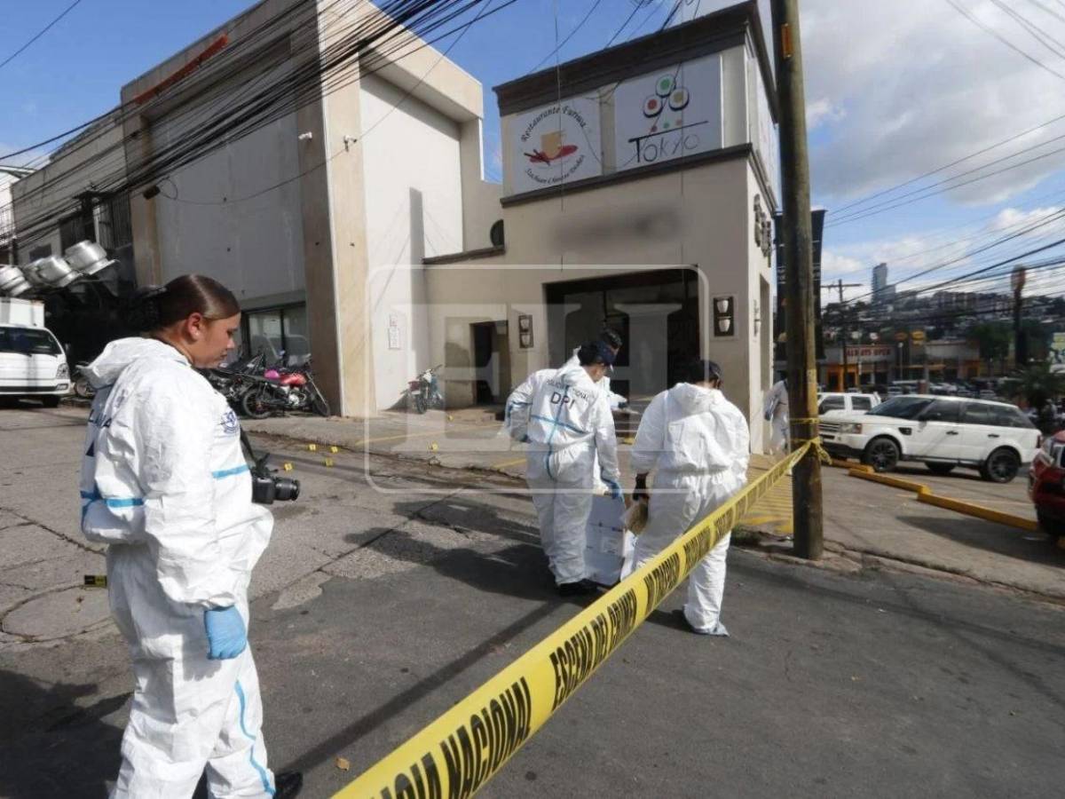 Los daños que dejó el ataque en restaurante de comida asiática en la capital