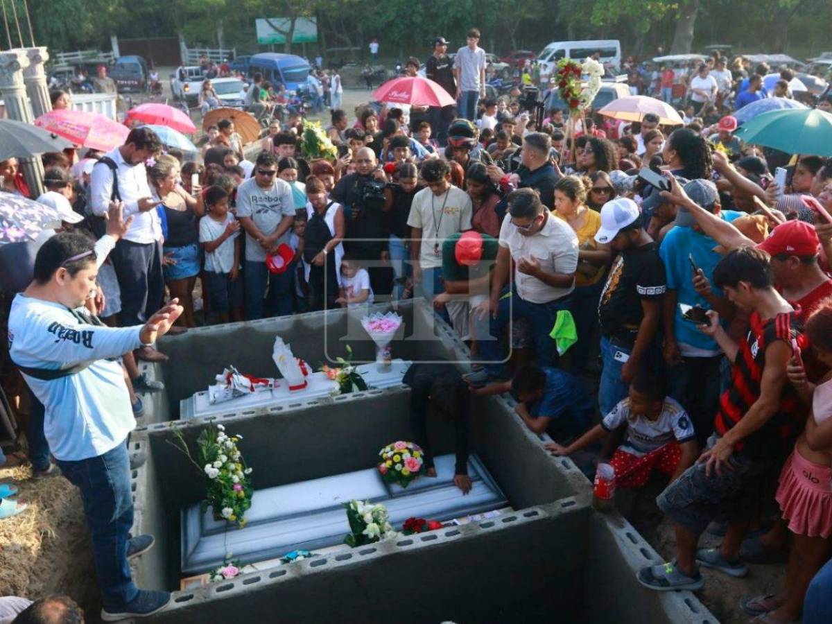 El desgarrador adiós de las seis víctimas que murieron en voraz incendio en San Pedro Sula