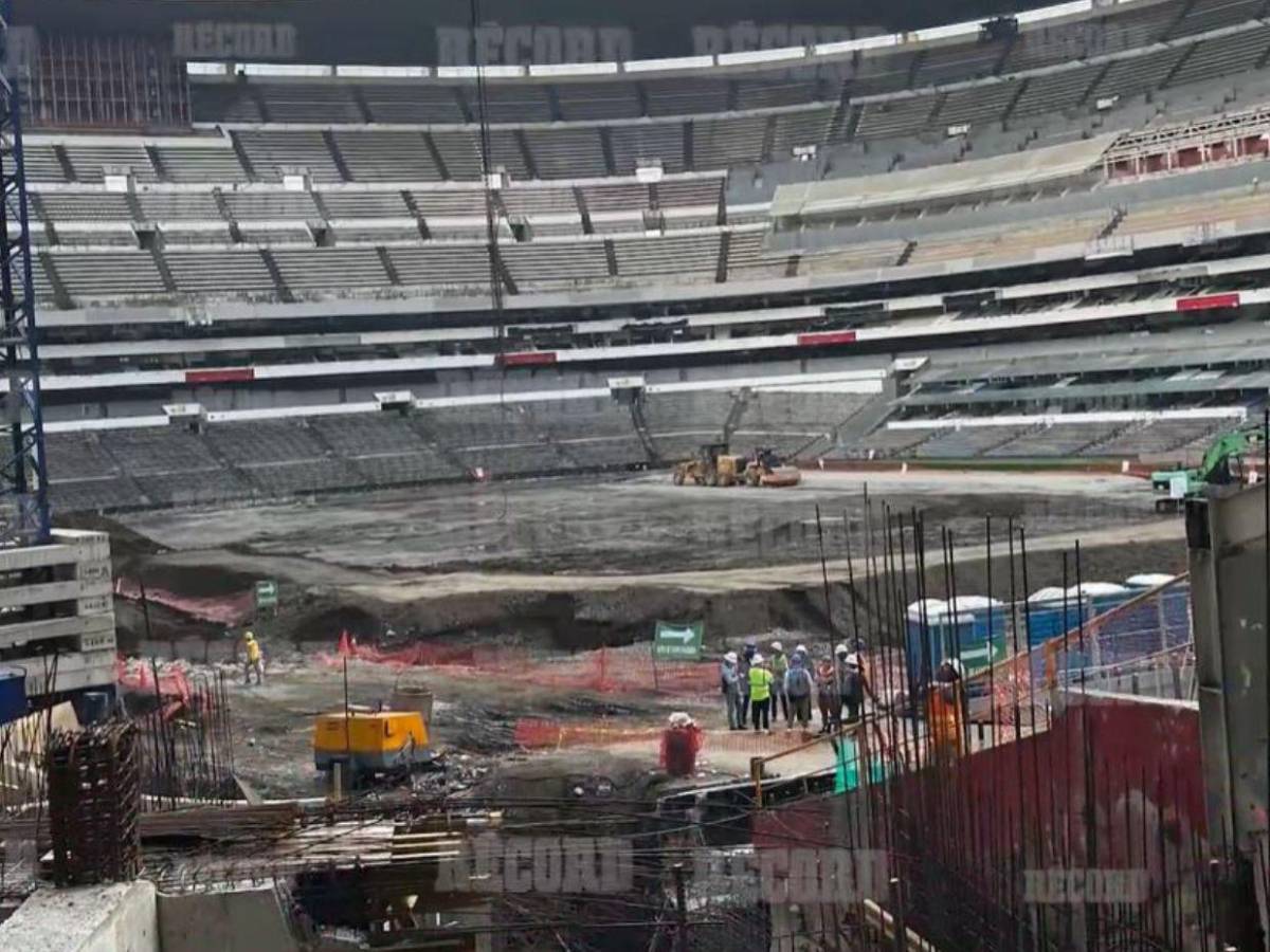 ¡Será una belleza! Así va la remodelación del Estadio Azteca para el Mundial 2026