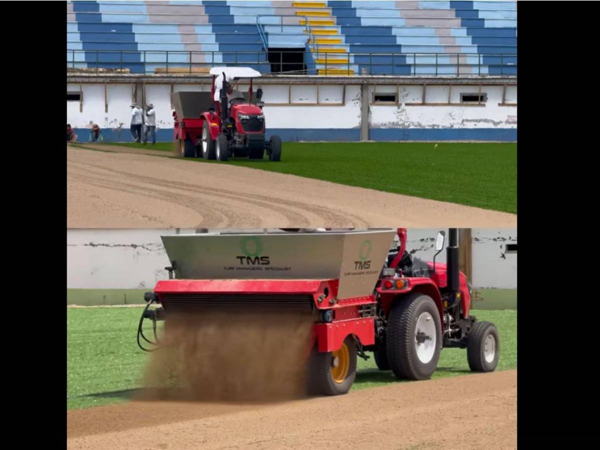 Será de los mejores en Centroamérica: Así avanza la renovación del estadio Juan Ramón Brevé Será de los mejores en Centroamérica: Así avanza la renovación del estadio Juan Ramón Brevé