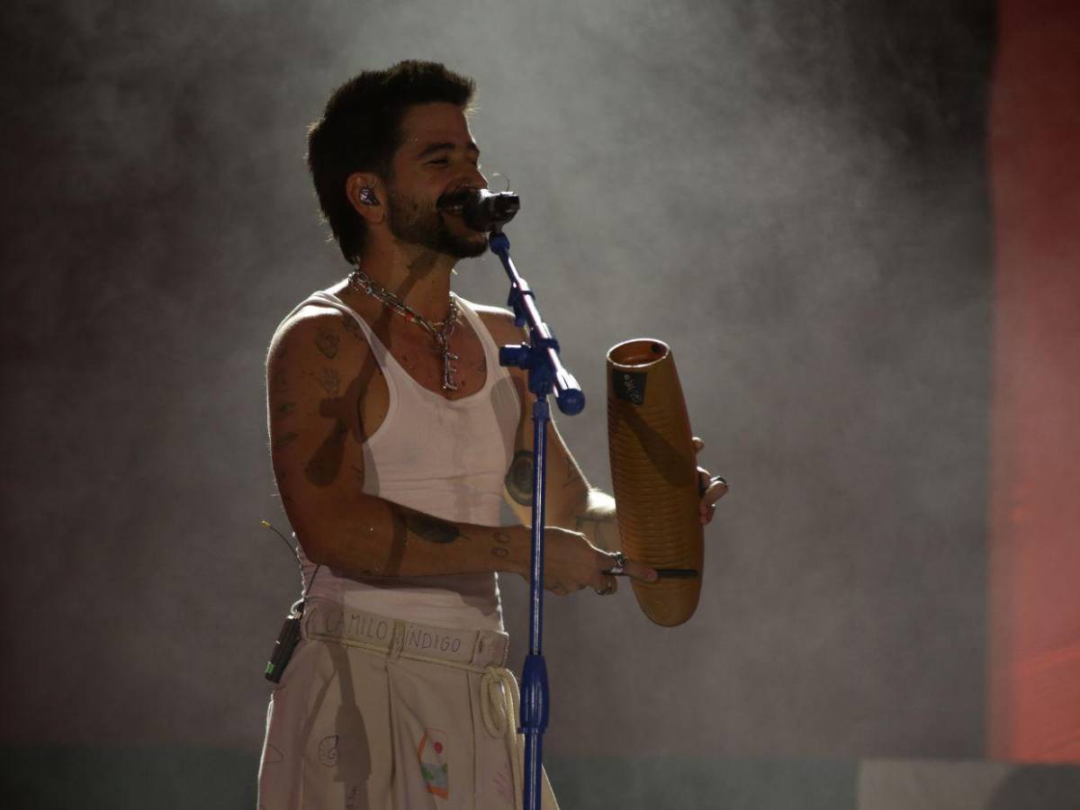 Las imágenes que dejó el concierto de Camilo en Honduras