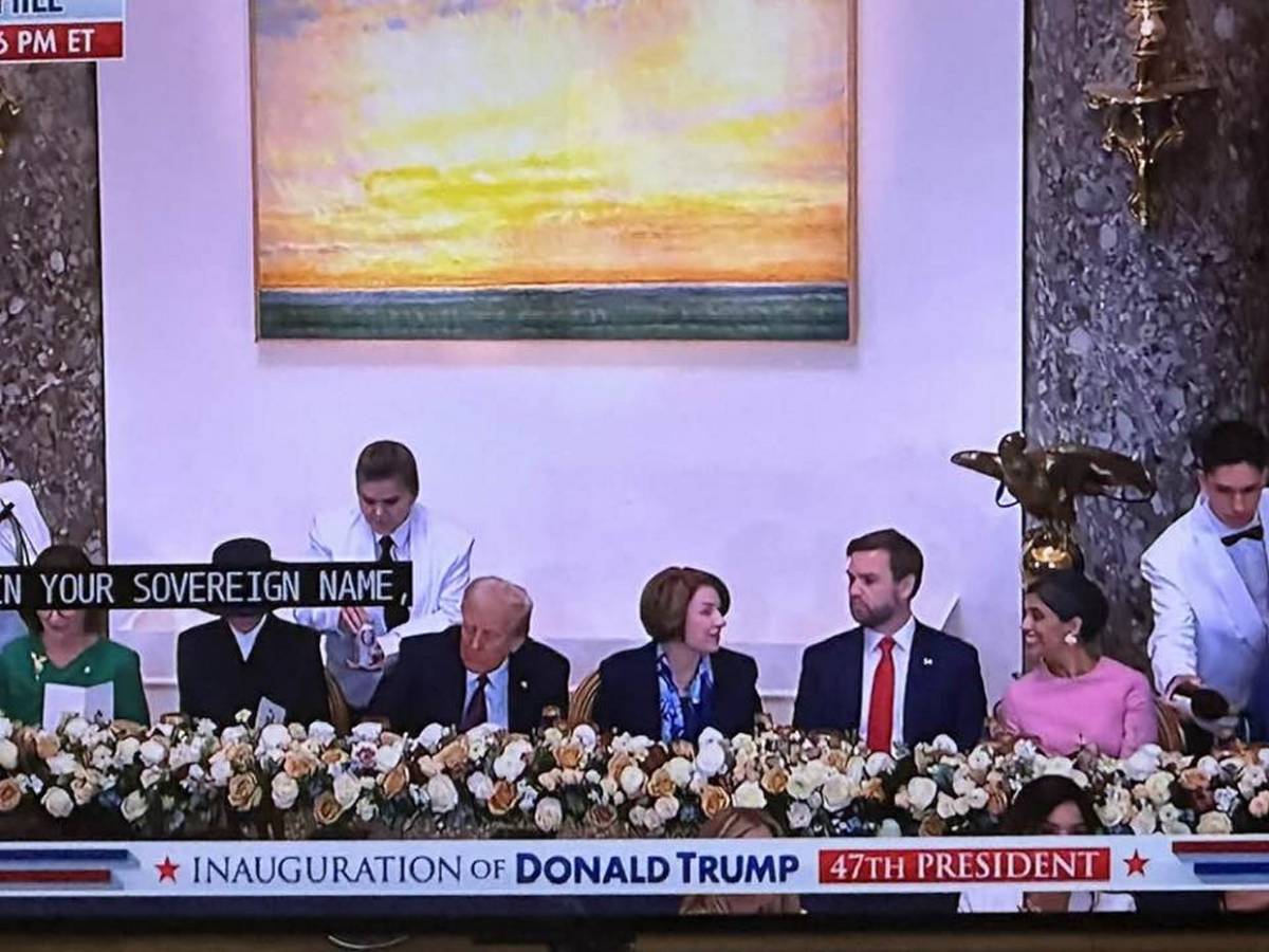 El menú que se sirvió en la primera comida oficial de Trump como presidente