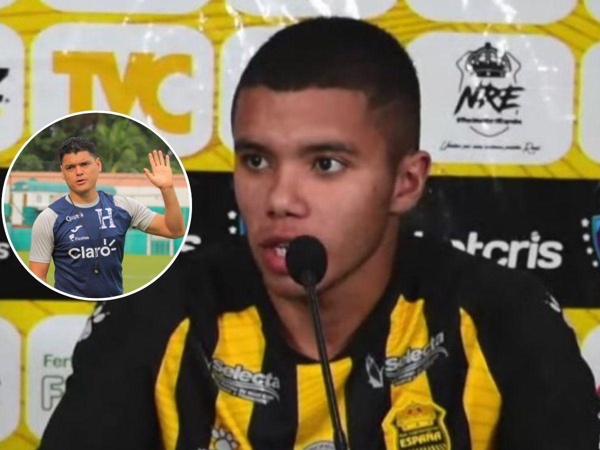 Roberto Osorto responde a su no convocatoria al Mundial Sub-20 por parte de Luis Alvarado