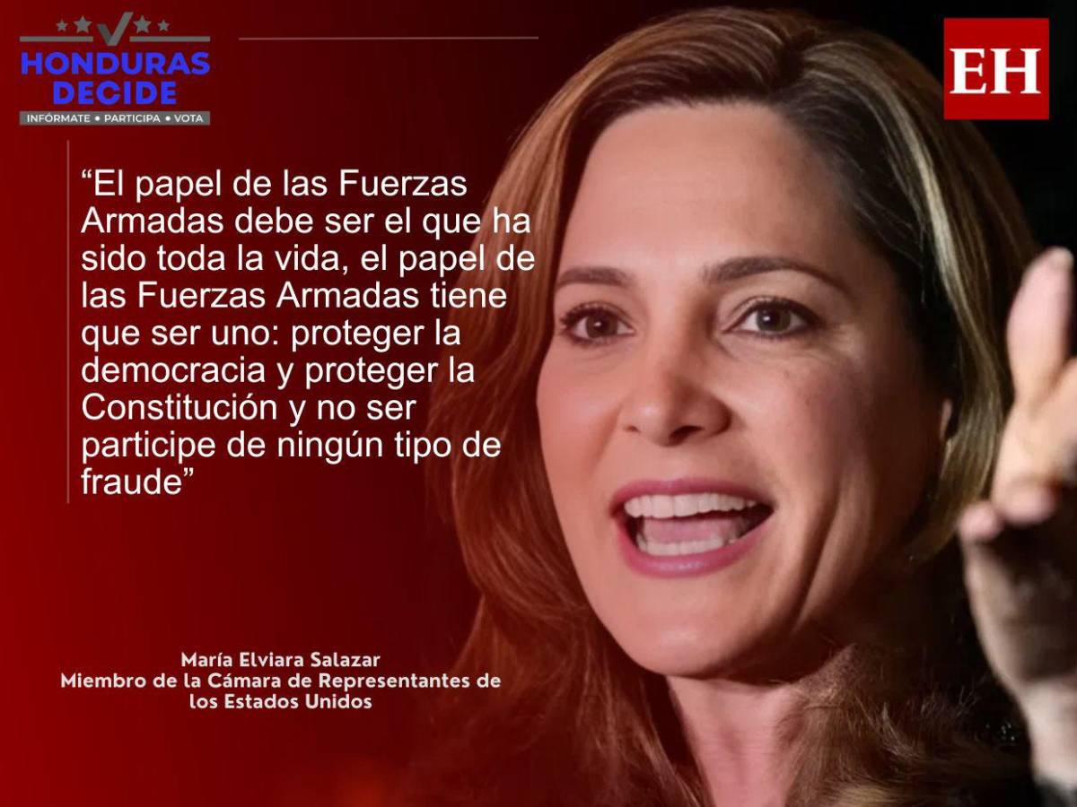 Las frases de María Elvira Salazar tras la audiencia en el Capitolio