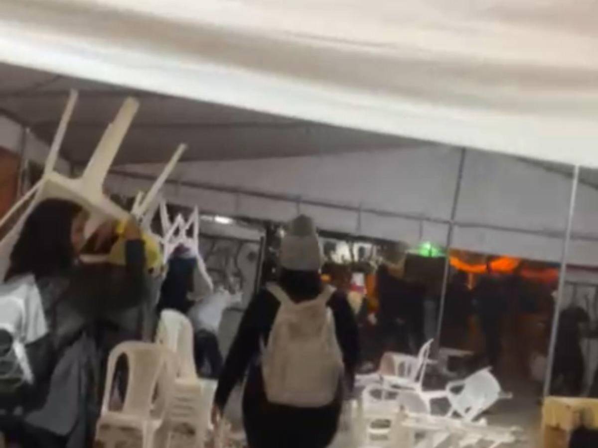 “Cuidado, ahí vienen las piedras”: así fueron los enfrentamientos en el Infop esta madrugada