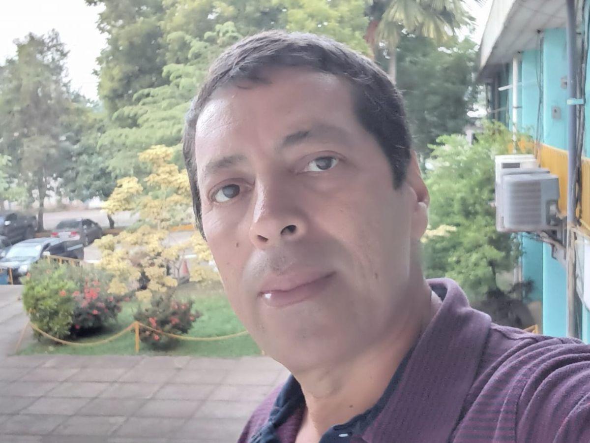 Romel Galo, exempleado de la Alcaldía de Choloma, que estaría detrás de la estafa Unifín