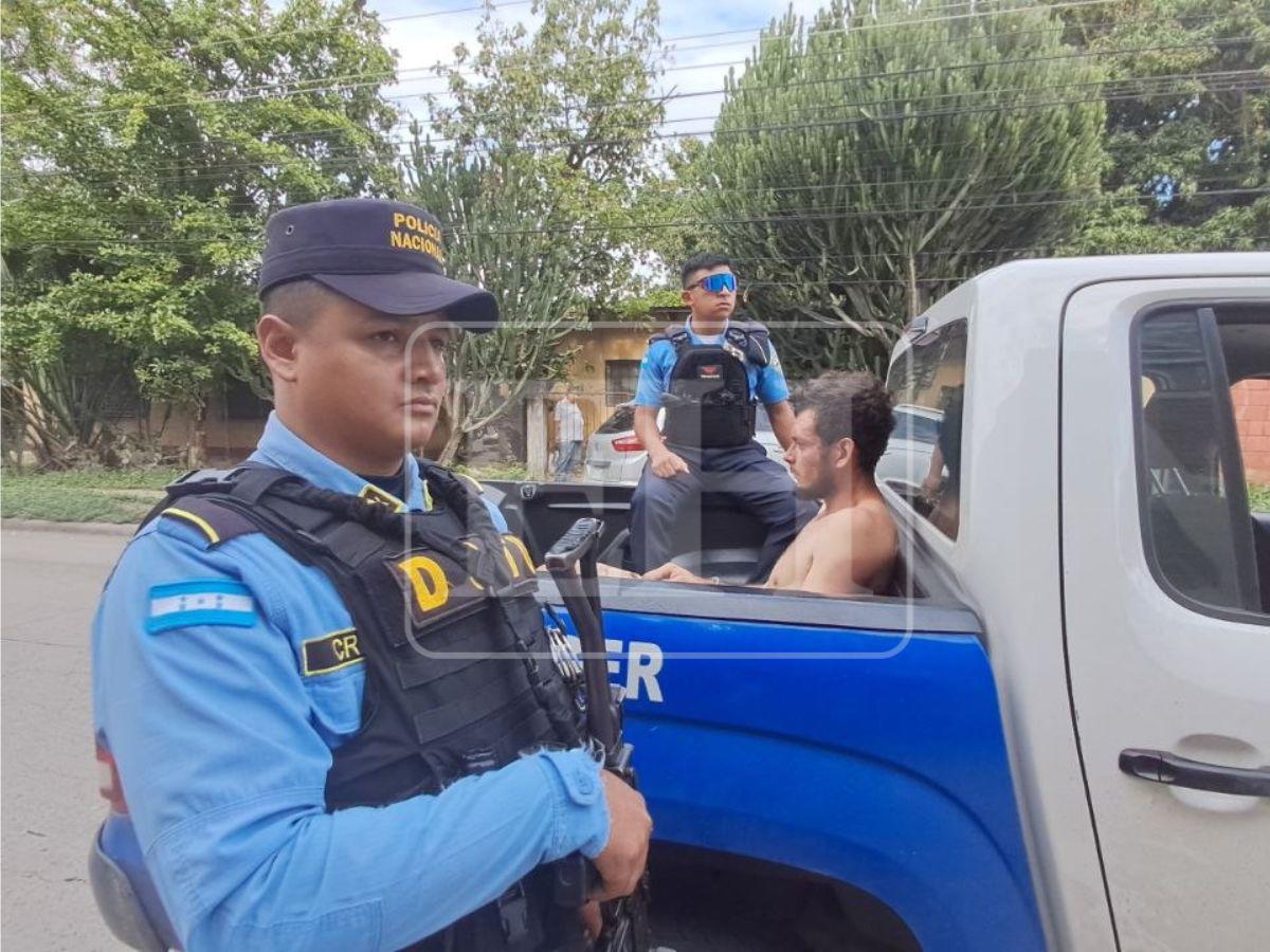 Lo amarraron a un palo tras asaltar a una mujer: capturan a presunto ladrón en SPS