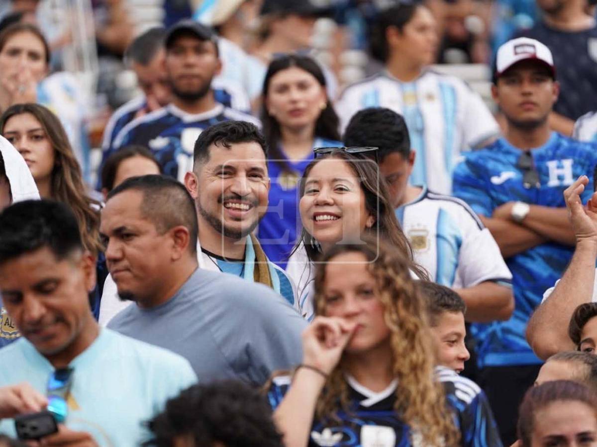 Honduras vs Argentina: fiesta de catrachos y argentinos en la previa; asiáticos sorprenden