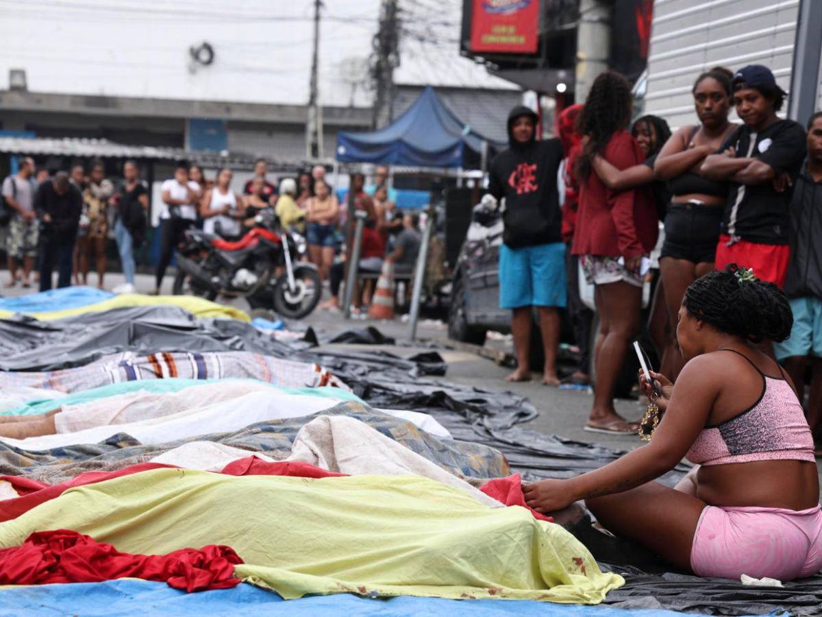 Río de Janeiro cuenta más de un centenar de muertos en su operación más sangrienta