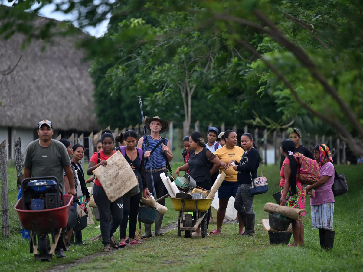 Indígenas excavan la primera ciudad española de América, origen de la conquista