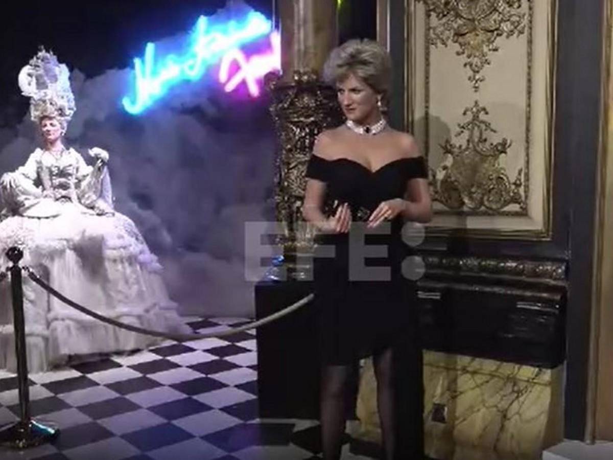Así luce Lady Diana con su vestido de la venganza en figura de cera