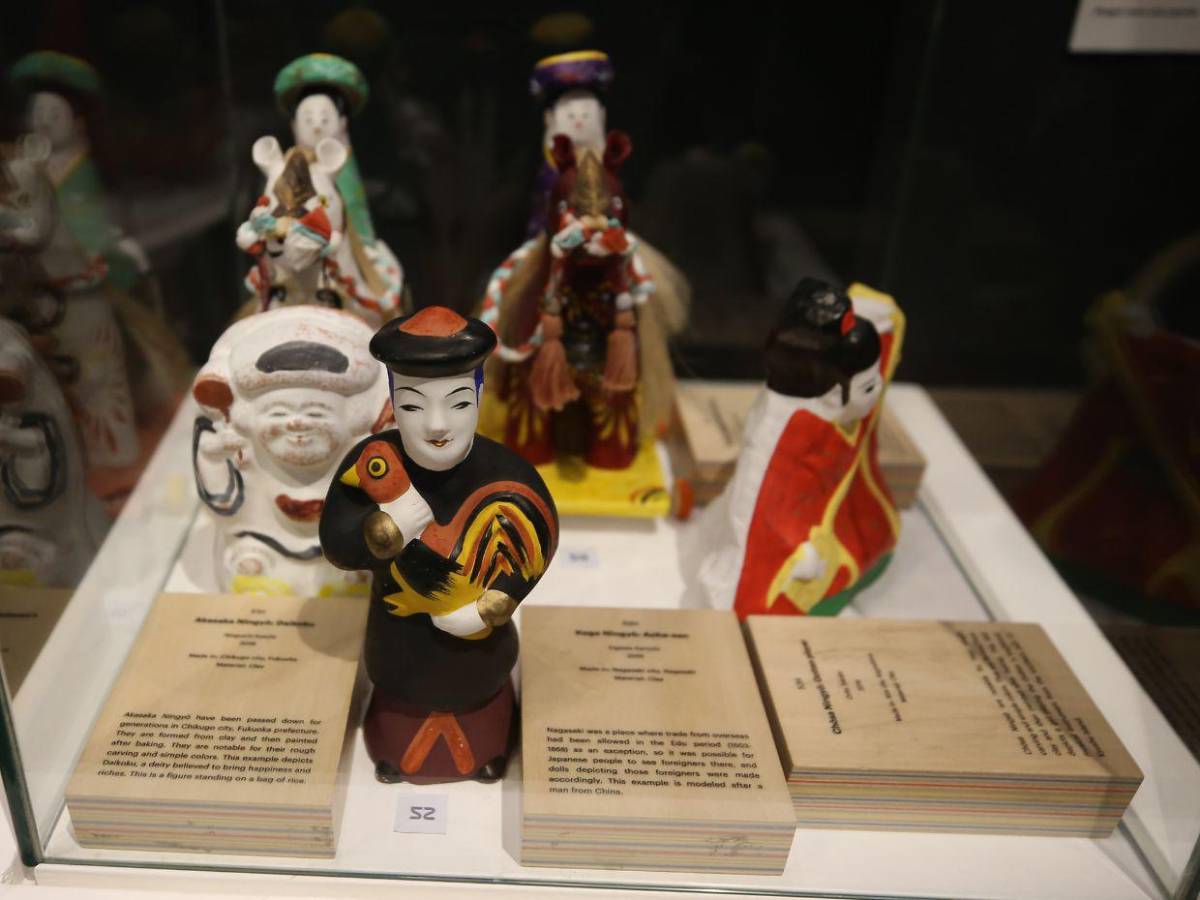 Exposición de muñecas  japonesas en Tegucigalpa