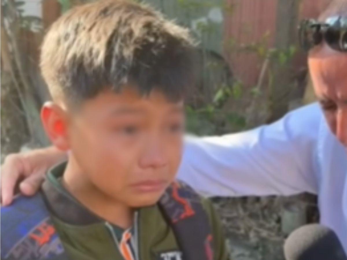 Creo que se durmió: Kenneth, niño que vio morir a su mamá y hermano en Potrerillos