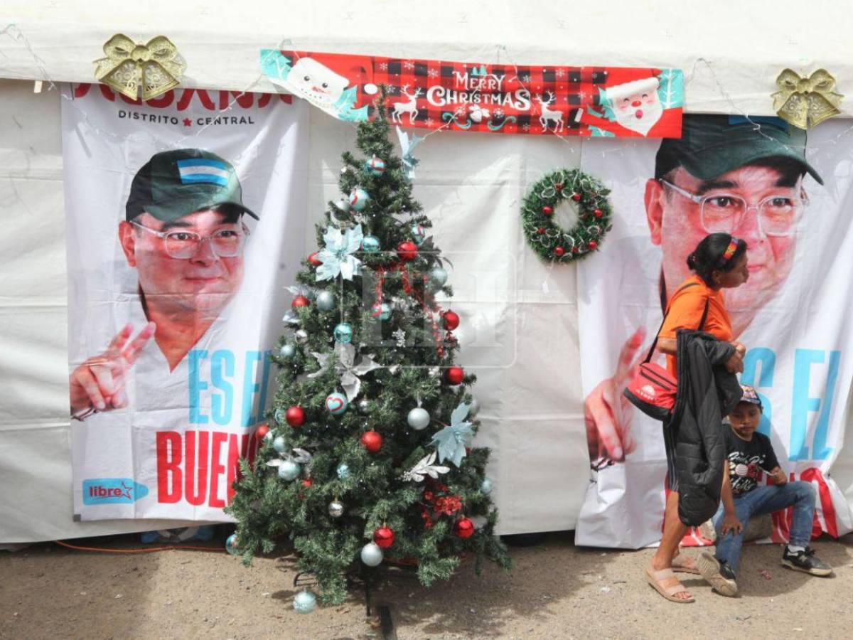 Así es el campamento improvisado de Jorge Aldana en las afueras del Infop para pedir revisión acta por acta