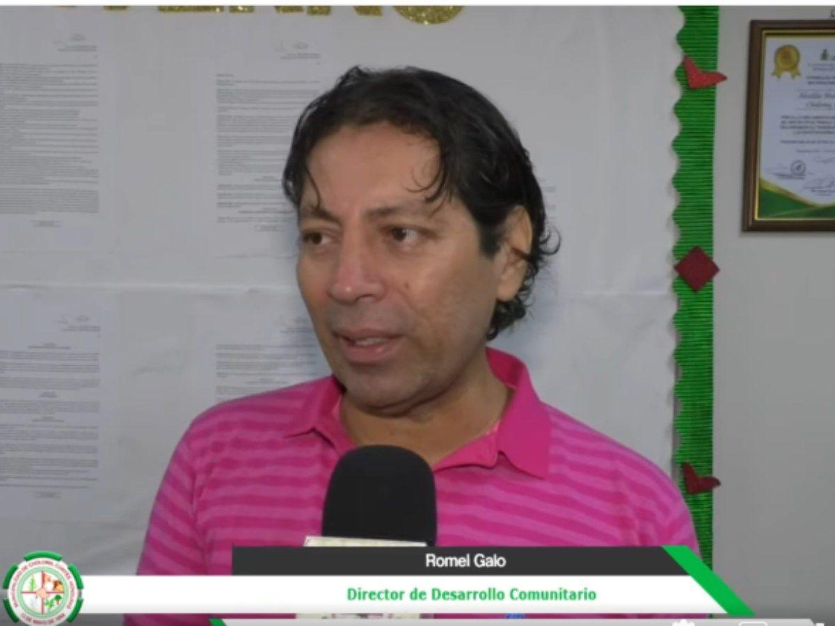 Romel Galo, exempleado de la Alcaldía de Choloma, que estaría detrás de la estafa Unifín