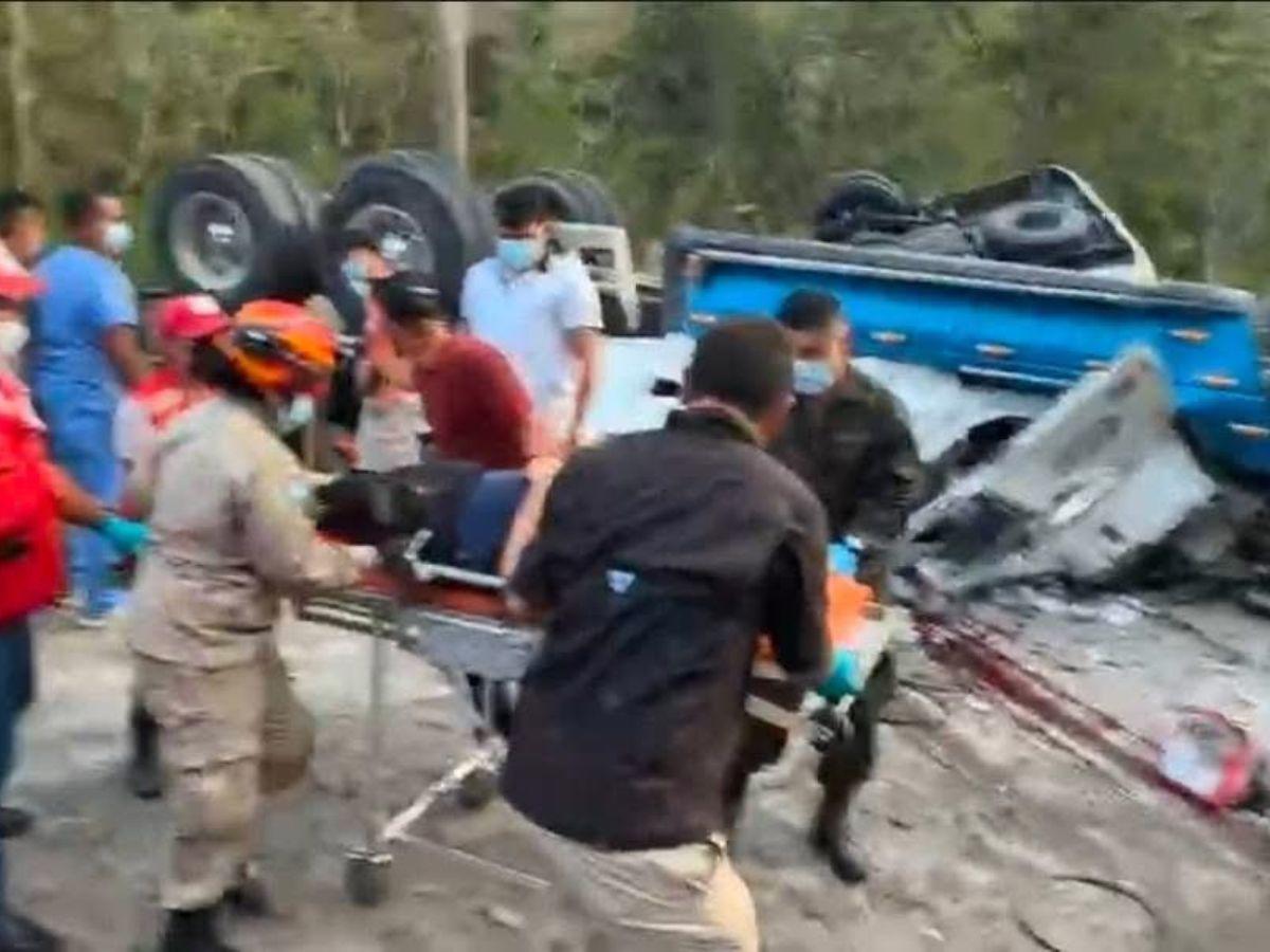 Despiste seguido de colisión: Así habría ocurrido el trágico accidente en Quimistán