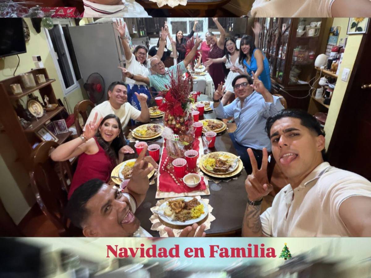 Desde Supremo hasta Elsa Oseguera: cómo pasaron Navidad los famosos de Honduras