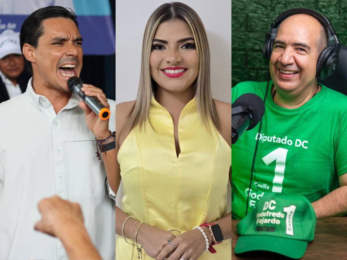 Estos son los 23 diputados que están saliendo electos en Francisco Morazán